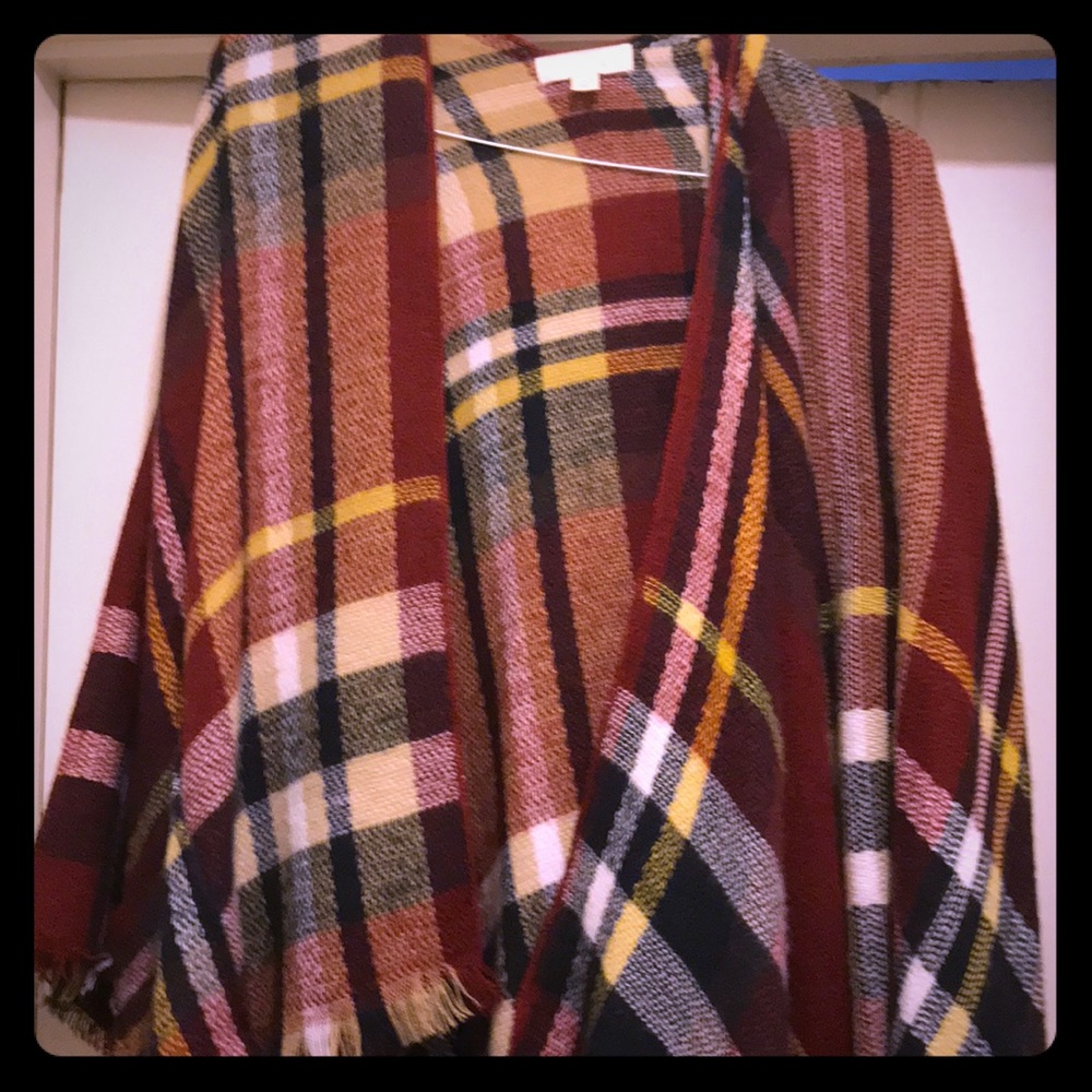 Francesca’s multicolor shawl